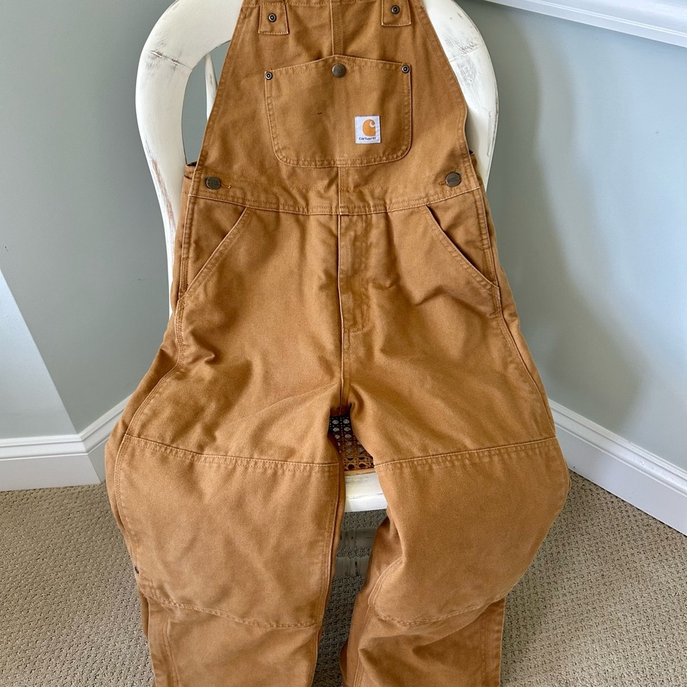 Carhartt quilted overalls
